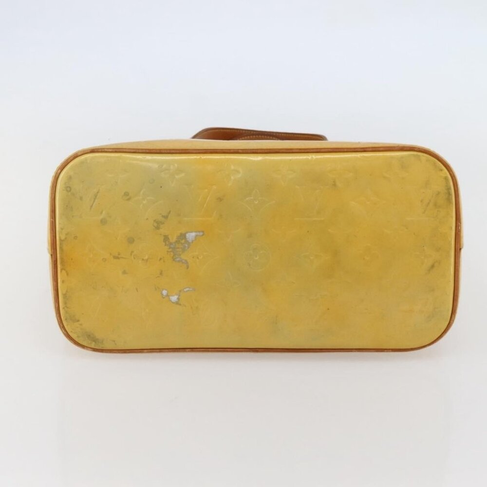 LOUIS VUITTON Monogram Vernis Houston Hand Bag Gris LV Auth - Picture 6 of 16